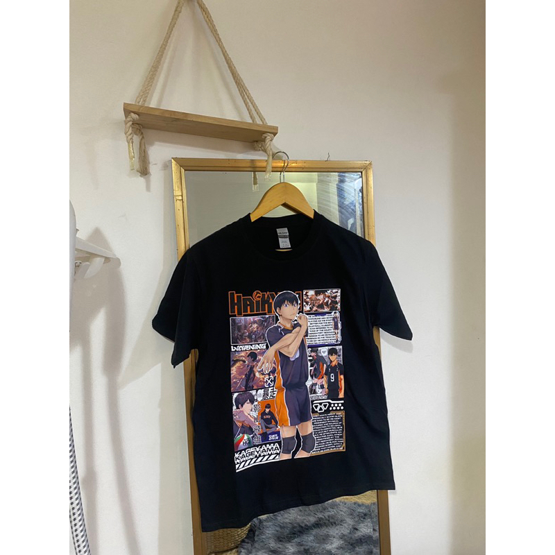 Áo phông Haikyuu: Kageyama 100% Cotton Nam / Nữ by The Runaway