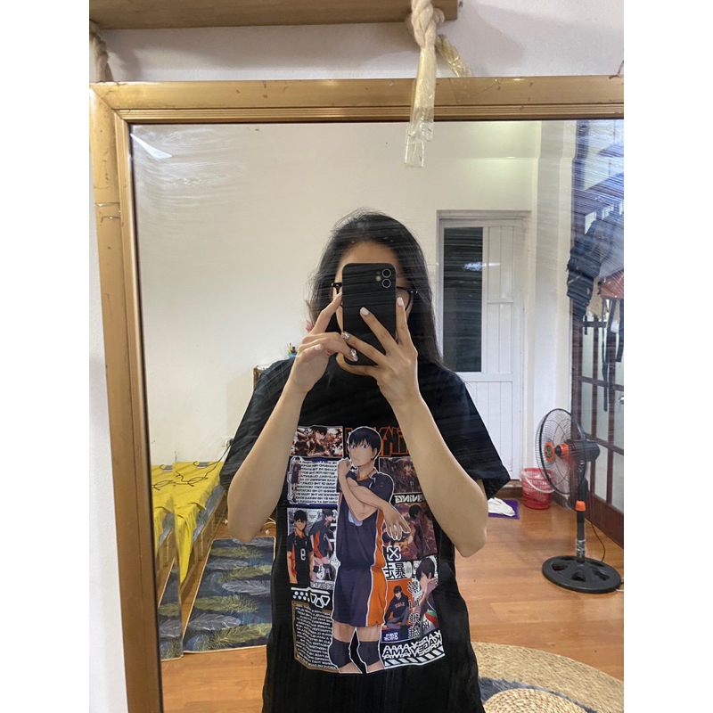 Áo phông Haikyuu: Kageyama 100% Cotton Nam / Nữ by The Runaway