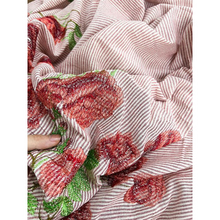 Linen bột hoa, bột thêu hoa