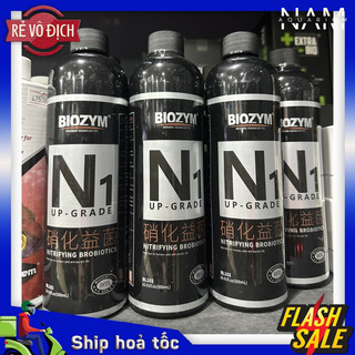 Vi sinh Biozym N1 xử lý độc tố và làm trong nước bể cá 500ml
