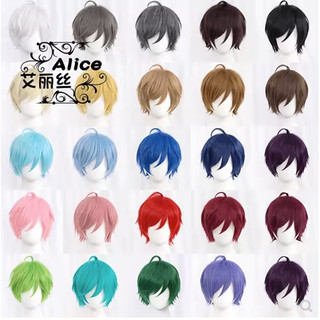 Wig - Tóc Giả - Cosplay cơ bản nam 30cm nhiều màu