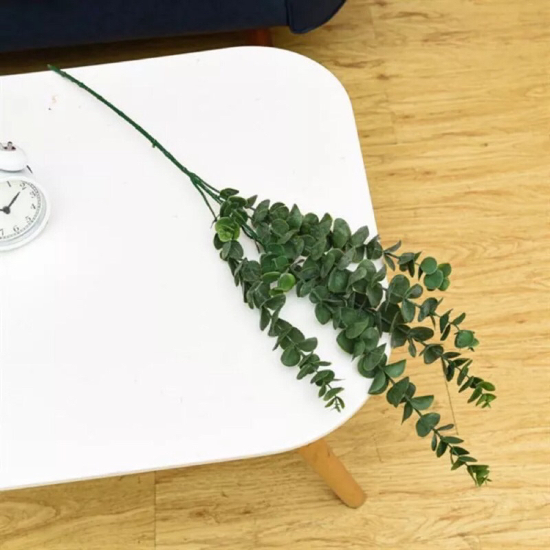 Cụm lá táo MỐC 75cm giống thật 99% dùng cành táo trang trí siêu sang