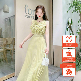 Đầm dự tiệc dập ly sang trọng