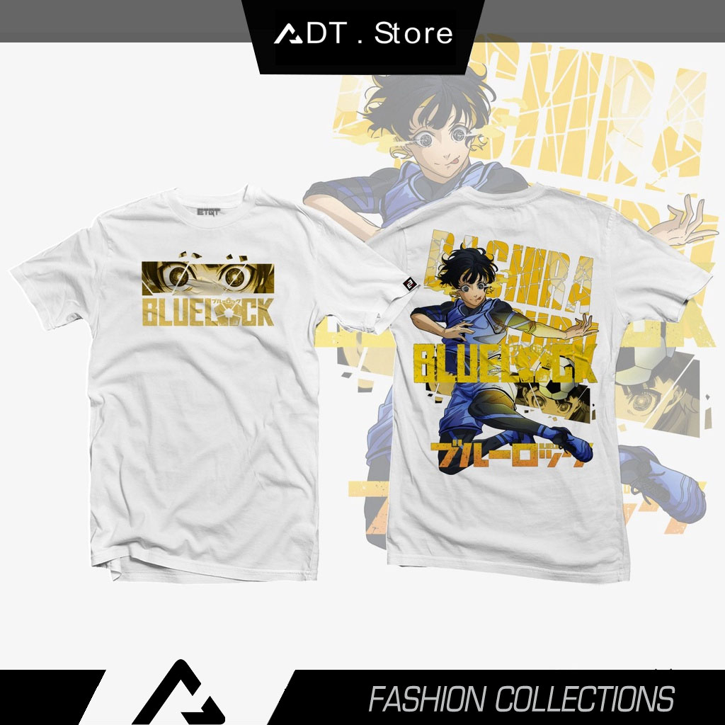 Áo Thun Tay Ngắn Dáng Rộng In Hình Meguru Bachira Anime Thời Trang Unisex Mới