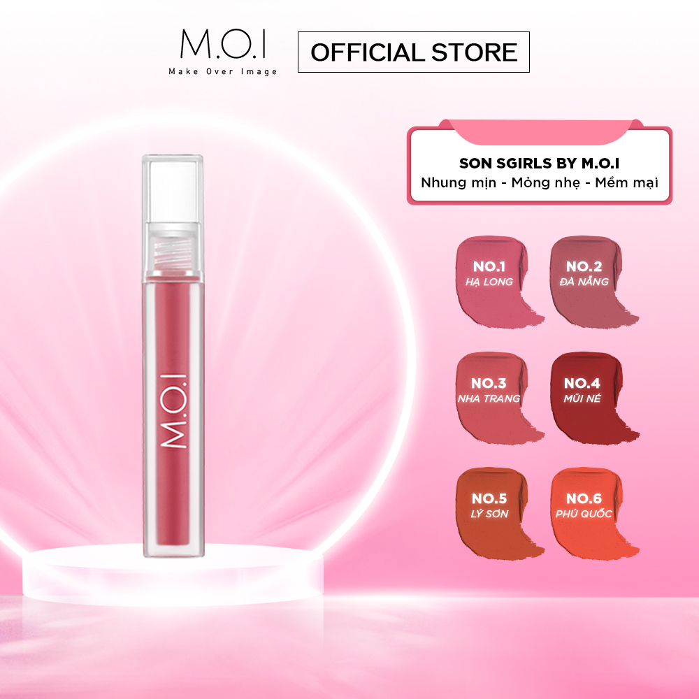 Son Nhung Lỳ Sgirl Special Edition By M.O.I 3.5g