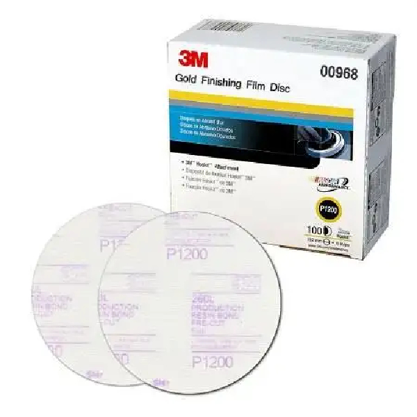 5 tờ giấy nhám tròn P1200 đánh bóng 3M 00968