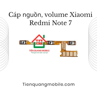 Cáp nguồn volum Xiaomi redmi Note 5 pro,  redmi Note 6 pro,  redmi Note 7,  redmi Note 9S/ Note 9 pro (đủ hình)