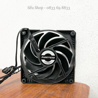 Fan case 12cm 0.14A  SAMA, PHANTEKS thổi mát new