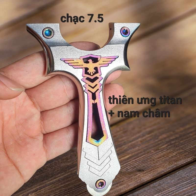 ná thiên ưng titan + bo canh + tặng kèm 1 dây hãng + nam châm + ốc titan + lục giác