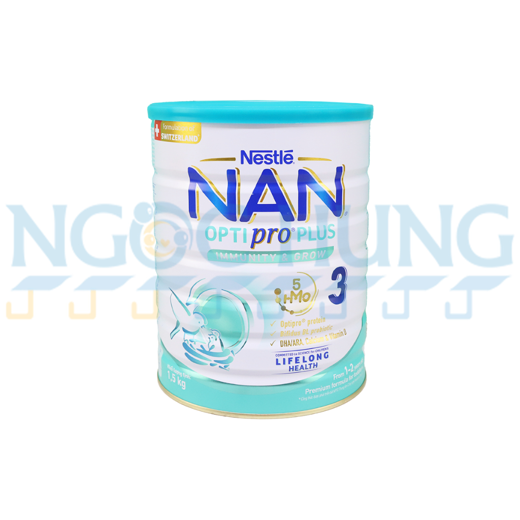 Sữa bột Nan OptiPro Plus số 3 1,5kg