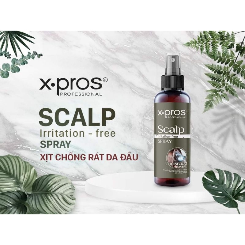 Xịt Chống Rát Da Đầu Khi Nhuộm, Tẩy Tóc X.PROS 100ml