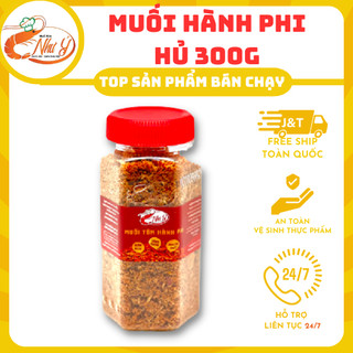 Muối tôm hành tím phi - trọng lương 300g - muối tôm như ý
