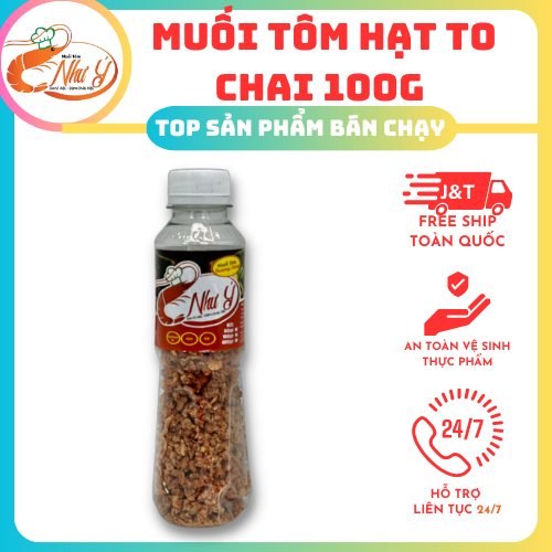 MUỐI TÔM NHƯ Ý - CHAI NHỎ - TRONG LƯỢNG 100G