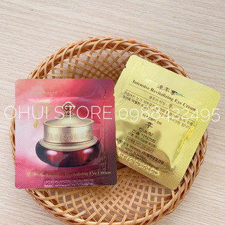 Combo 10 gói kem dưỡng mắt Whoo Jinyulhyang Eye Cream 10ml