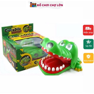 Trò chơi khám răng cá sấu cắn tay vui nhộn