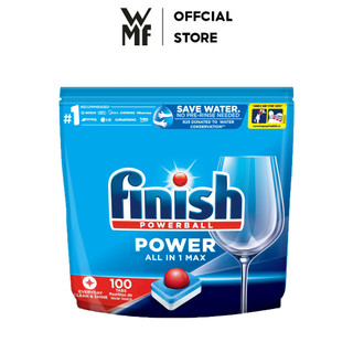 Viên rửa chén bát FINISH POWERBALL ALL IN 1 MAX 100 VIÊN 