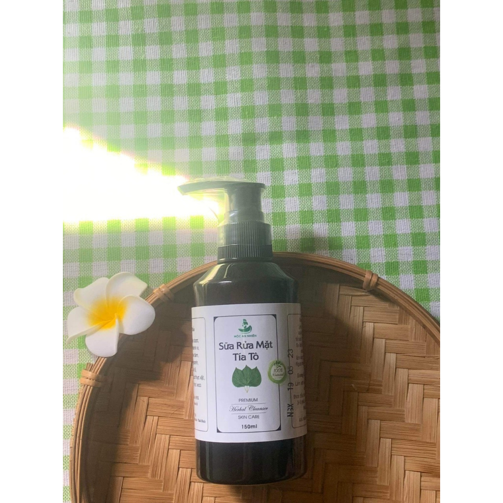 Sữa Rửa Mặt Tía Tô Trắng Da, Giảm Thâm Nám Trắng Da Hiệu Quả