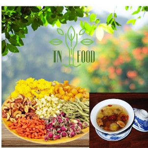  30 Gói Trà Dưỡng Nhan 7 Vị - Ngủ Ngon - Đẹp Da - An Thần 
