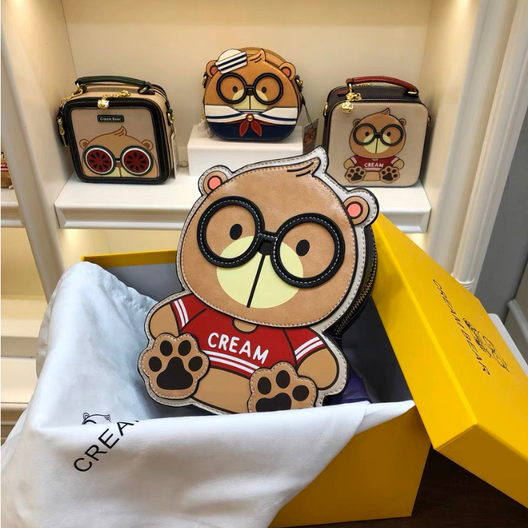 Túi Xách, Balo Nữ Thời Trang Thương Hiệu CREAM BEAR Chính Hãng C1048-6