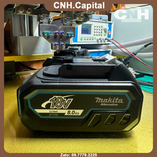 Pin makita 18v - 10 cell 21700 8ah nhận sạc adapter