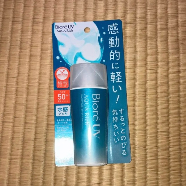Kem chống nắng Biore UV Aqua Rich Watery Gel Nhật Bản SPF50+ PA++++ 70ml dùng cho mặt và body