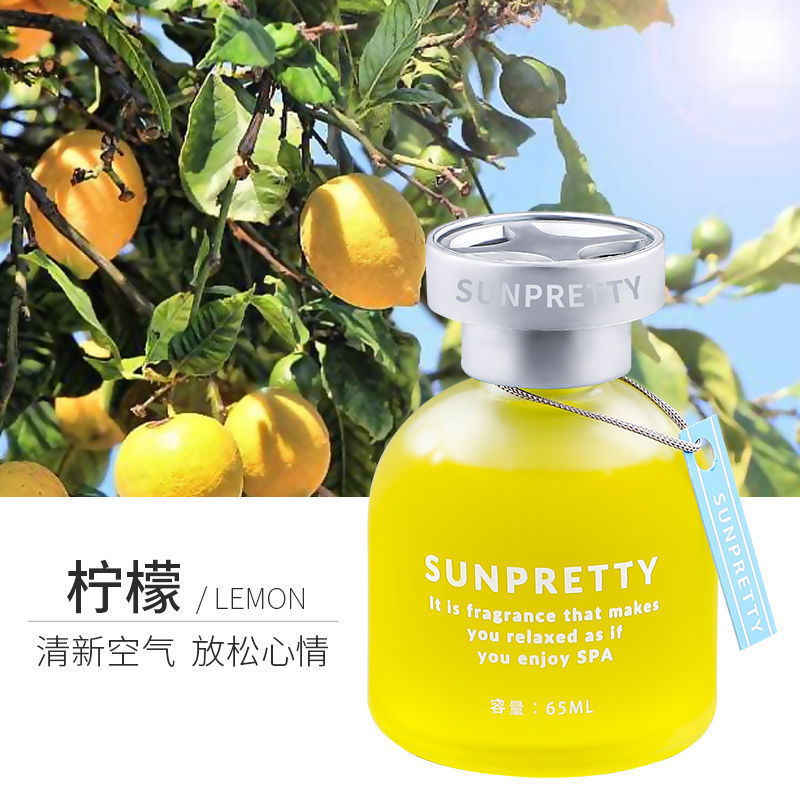 Tinh dầu xe ôtô nước hoa thơm phòng, nước hoa ô tô Sun Pretty, khử mùi, lọc không khí, an toàn