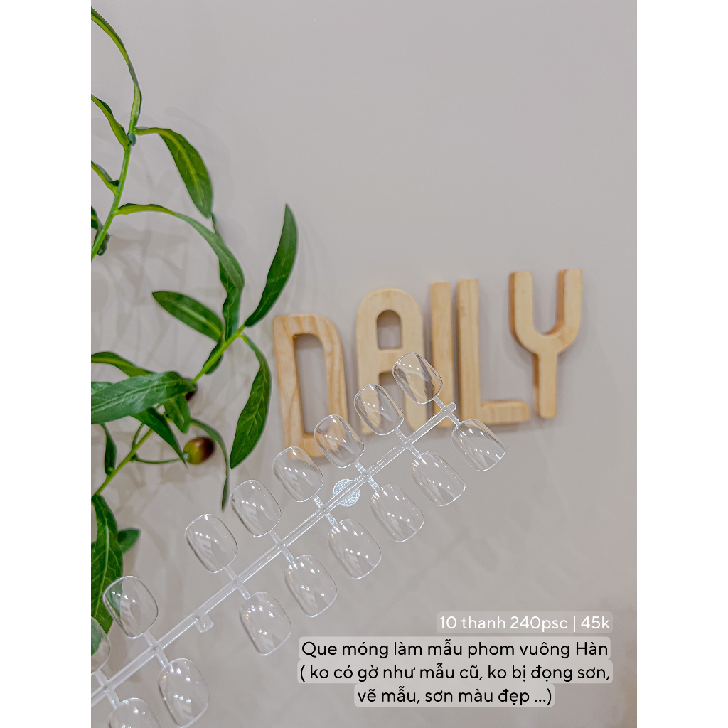 Que móng vẽ mẫu, trang trí nhiều loại làm móng