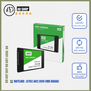 Ổ cứng ssd wd green 120/240 gb sata3 2.5 inch hàng bảo hành 36 tháng