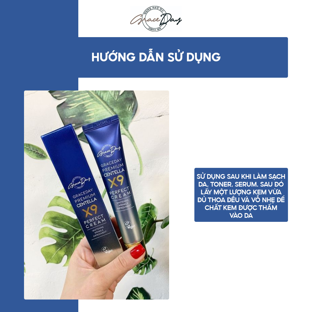 Kem Dưỡng Da GRACEDAY PREMIUM CENTELLA X9 PERFECT CREAM 50ml