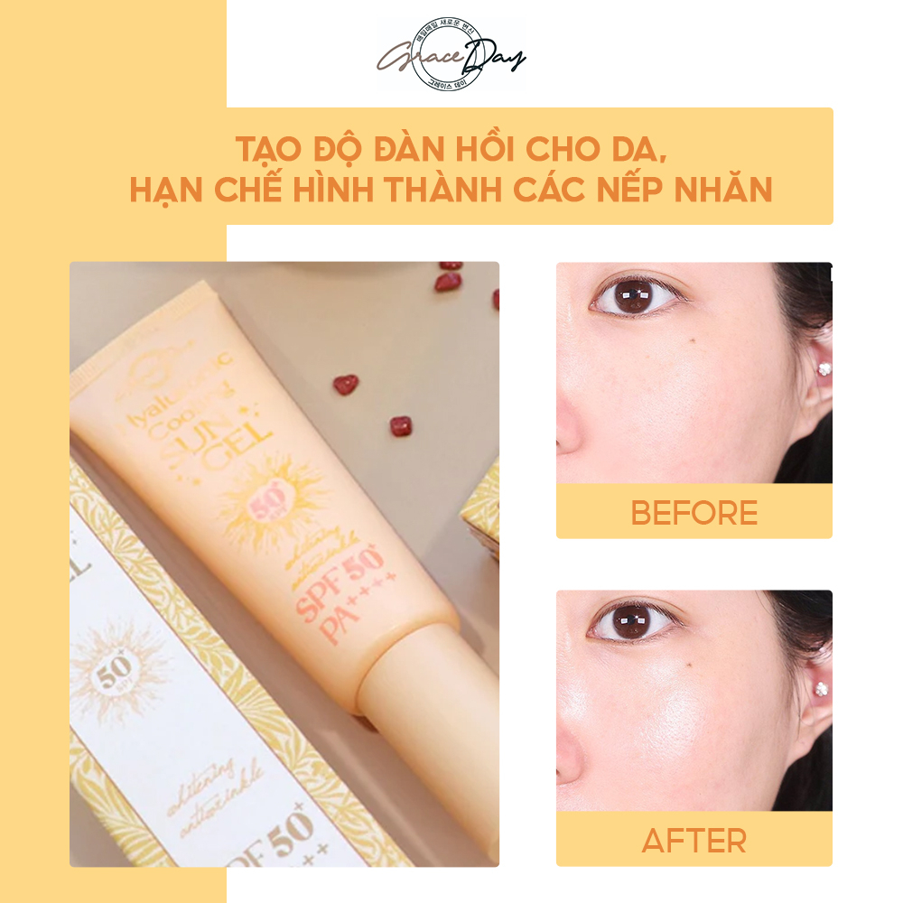 Kem Chống Nắng GRACE DAY HYALURONIC COOLING SUN GEL 50G