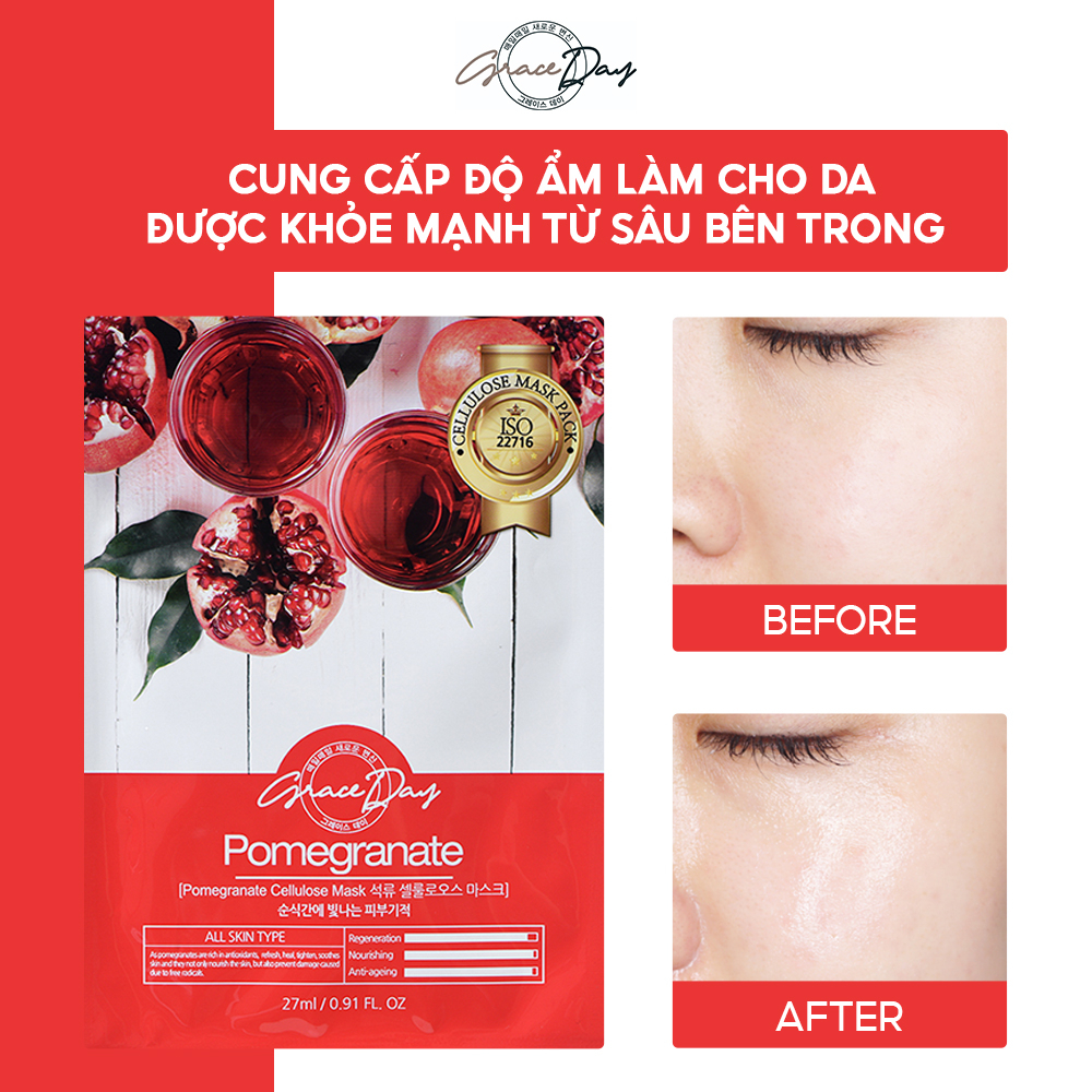 Mặt Nạ Giấy GRACEDAY MASK PACK 10 27ml