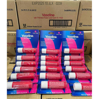 SON DƯỠNG MÔI VASELINE ROSY LIPS 4.8G Mỹ