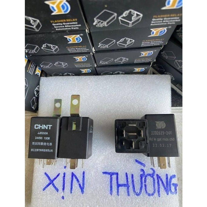 Rơ le gạt mưa chờ 2619. 263A. JJD263A 24V
