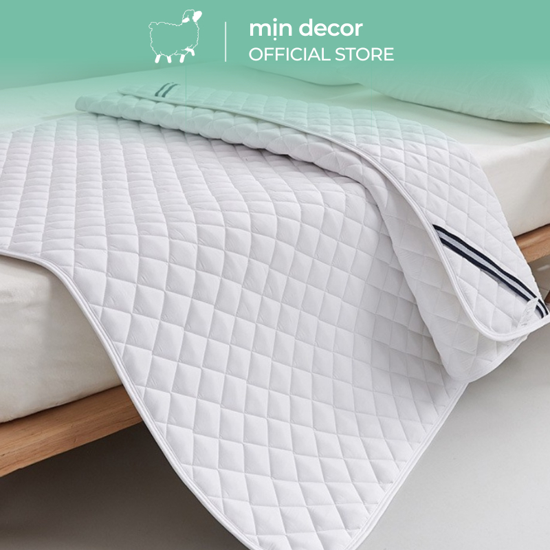 Tấm bảo vệ đệm cotton Mịn Decor cao cấp dày 0.7mm