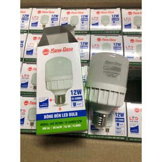  Bóng đèn LED E27 đui xoáy 12V - 24V DC 9W   12W   20W   30W Rạng Đông 