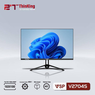 Màn hình lcd phẳng led tràn viền vsp v2704s 27 inch 75hz - full hd- hàng chính hãng
