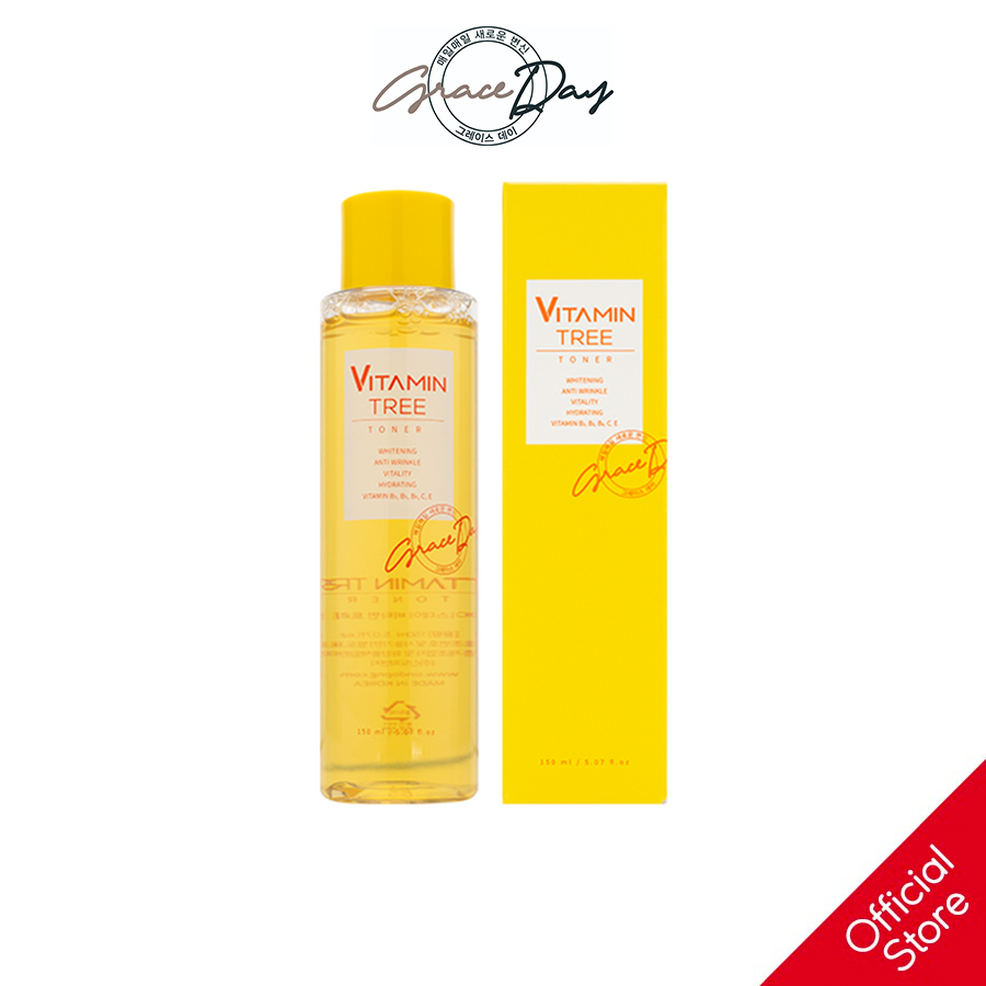 Nước Hoa Hồng Dưỡng Da Grace Day Vitamin Tree 150ml