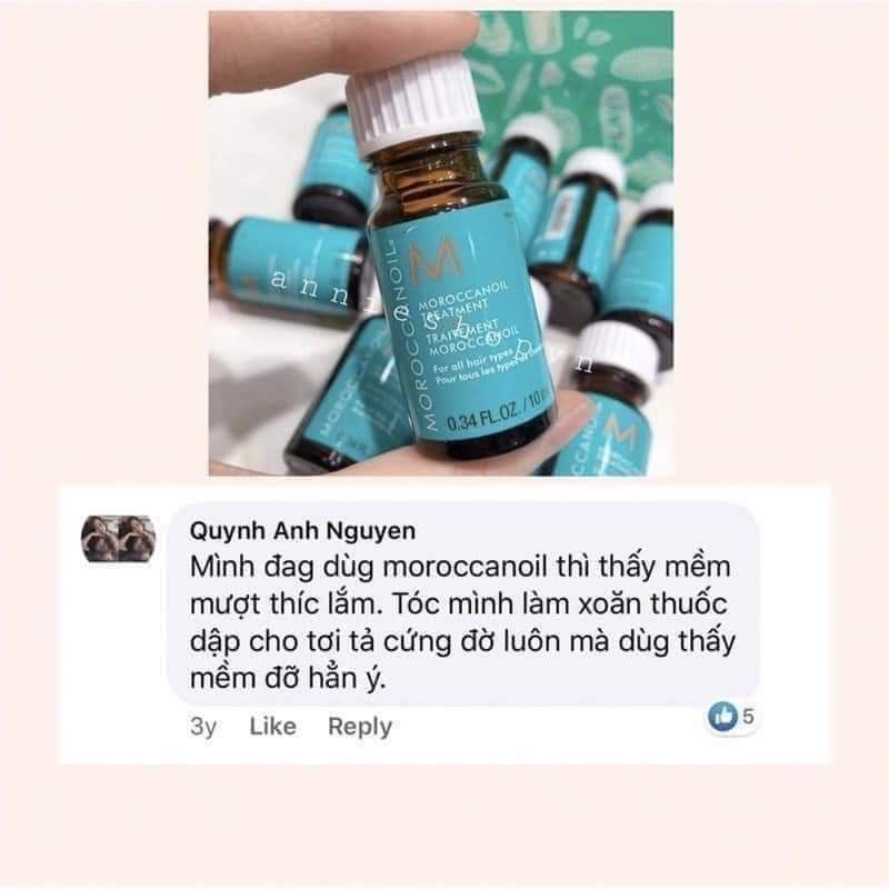 Tinh dầu dưỡng tóc Moroccan oil 10ml, 25ml