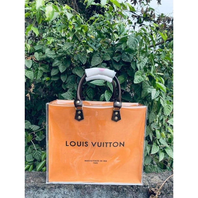 Túi giấy Custom LV size32 Có Khóa Kéo