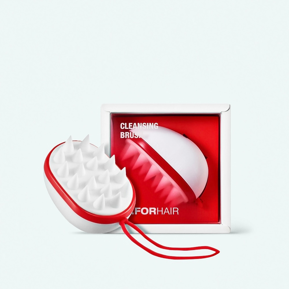 Lược gội đầu Silicon massage da đầu giảm rụng kích thích mọc tóc Dr.ForHair Cleansing Brush - ninishop