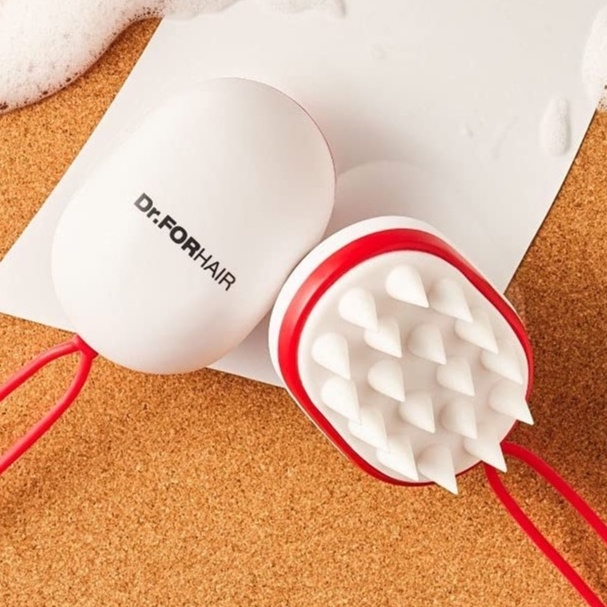 Lược gội đầu Silicon massage da đầu giảm rụng kích thích mọc tóc Dr.ForHair Cleansing Brush - ninishop