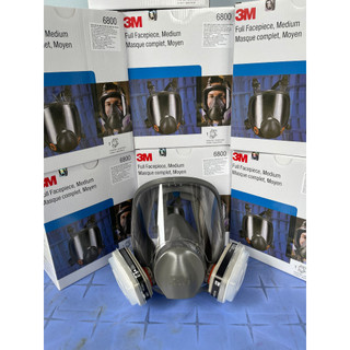Trọn bộ mặt nạ phòng độc 3m 6800