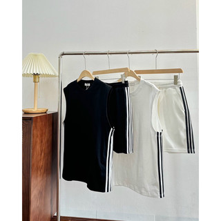 Áo tanktop nam, áo ba lỗ nam 3 sọc