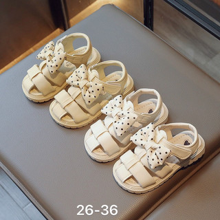 Giày rọ nơ chấm bi mã d53