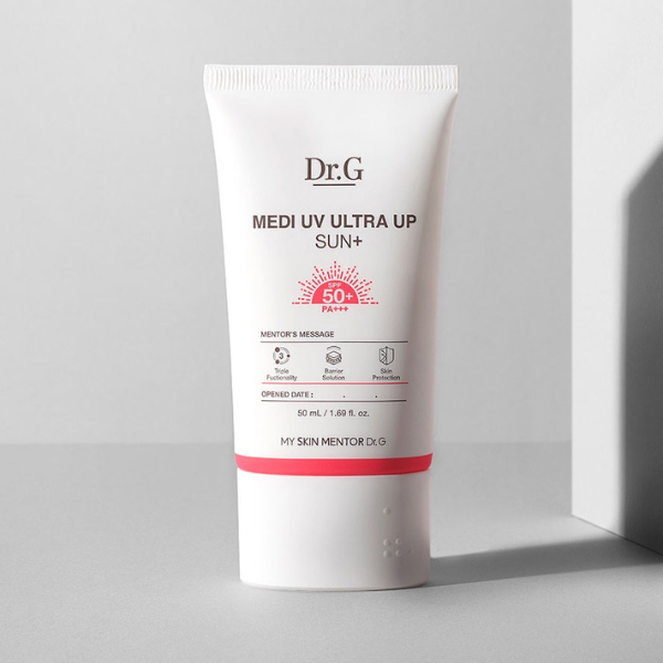 Kem chống nắng DR.G MEDI UV ULTRA UP SUN+ SPF50+ PA++++ 50ML (ĐỎ MỚI)