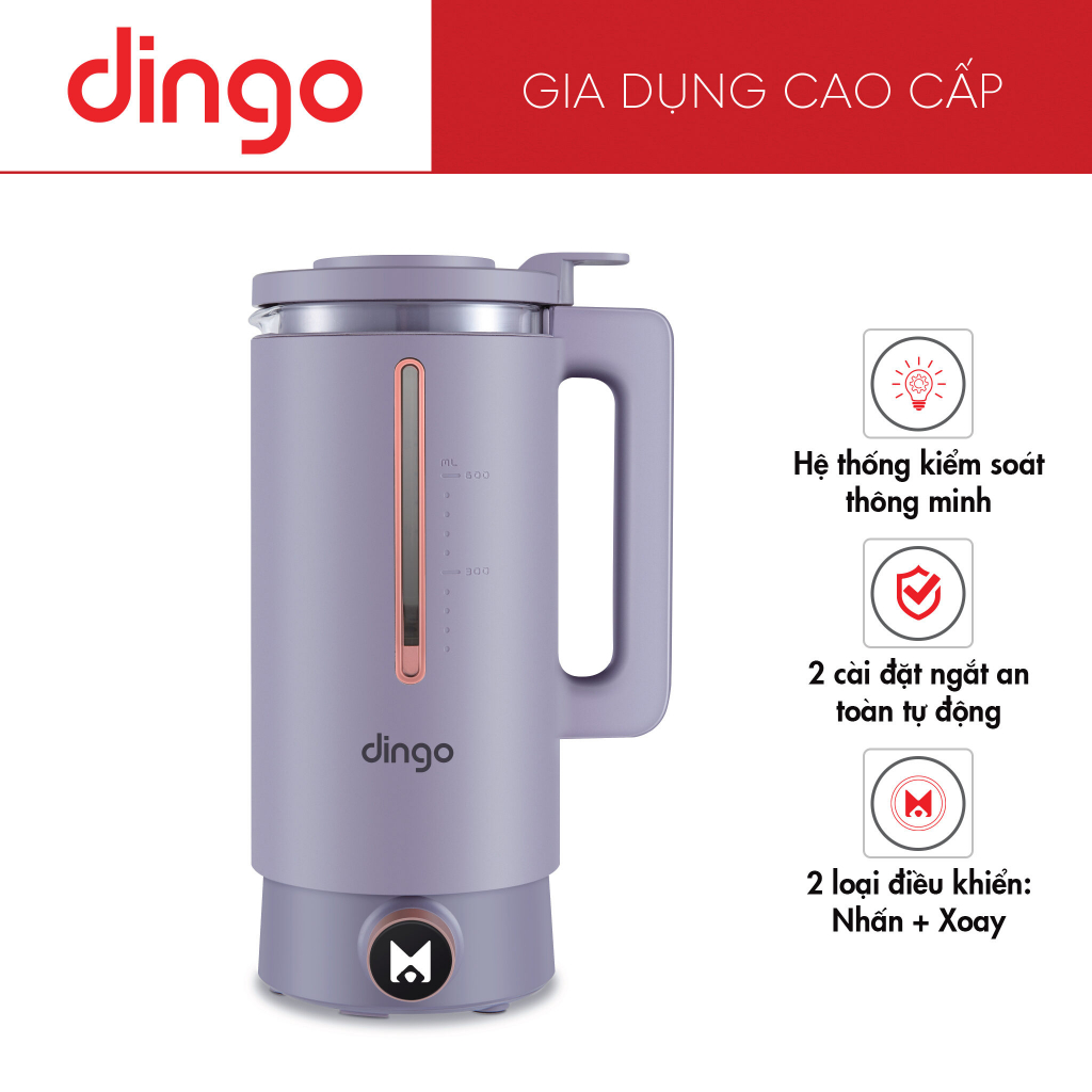Máy làm sữa hạt DINGO DCB500 – 20 xay nấu thực phẩm, xay sinh tố bảo hành 2 năm