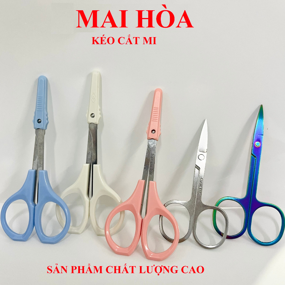 Kéo cắt mi _ Dụng cụ nối mi_MaiHoalash
