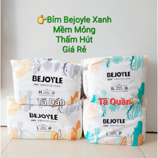 Bỉm Bejoyle Xanh Bao Nhỏ Size S40/M32/L30/XL26/XXL22/XXXL18 miếng/bịch