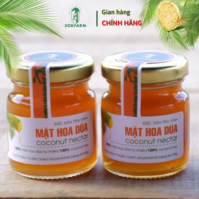Mật Dừa Nước Tự Nhiên Ổn Định Đường Huyết Ông Sáu Lolifood (Hũ 20ml)