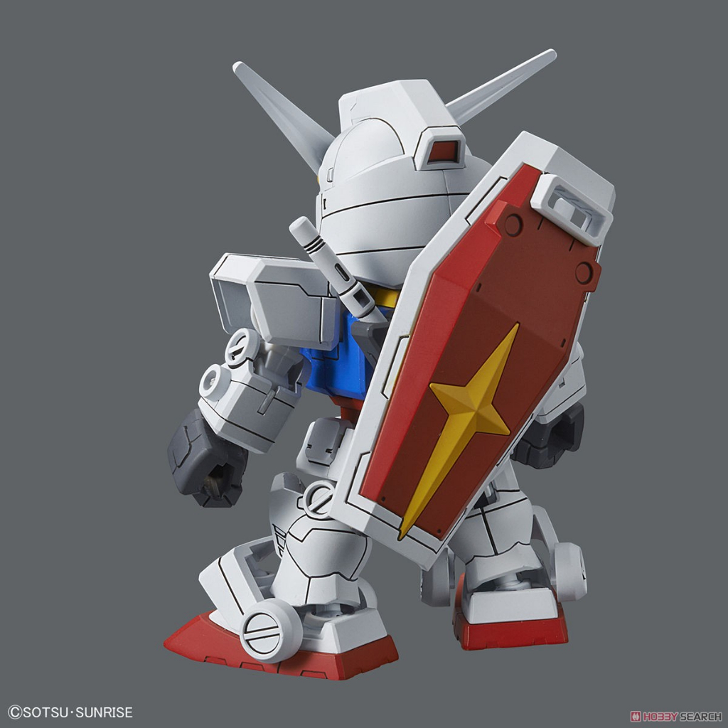 Mô hình lắp ráp Gundam SD CS Rx-78-2 Gundam & Cross Silhouette frame set